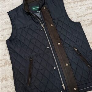 Orvis men’s vest- Medium Black- pure class!
